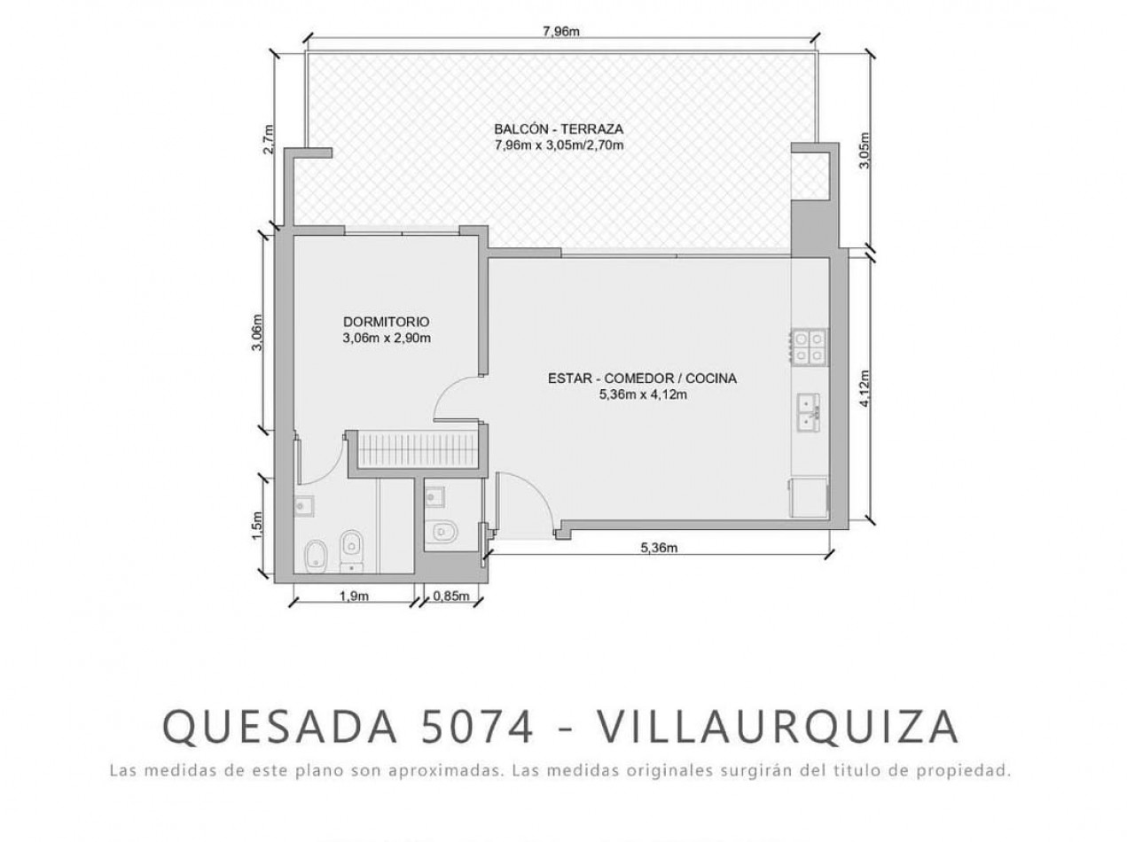 ALQUILER-DEPTO 2 AMB VILLA URQUIZA